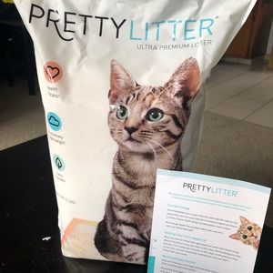 Pretty litter - helps monitor cats health